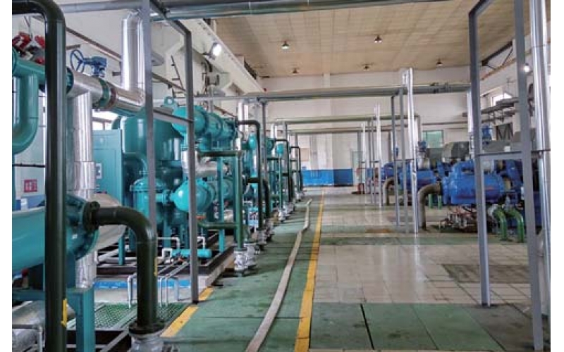 客戶(hù)使用現(xiàn)場(chǎng)：上海某造船廠(chǎng)——零氣耗壓縮熱再生吸附式干燥機(jī)RGDLI-1800